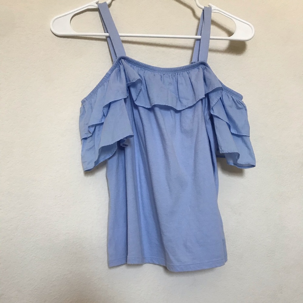 Gap Kids, Light blue, off the shoulder, tank top